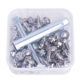 Kylebooker Screw-in Studs for Wading Boots,26pcs Wading Boot Studs for Felt Or Rubber Sole (size: 26pcs Set)