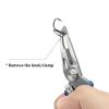 Multifunction Fishing Pliers Hook Picker Lost Rope Hanging Buckle Fishing Scissors Small Lure Fishing Supplies Tool Accessories